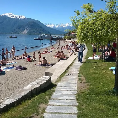 Residenza Silvana B Giardino On The Ground Floor With Parking Appartement Verbania